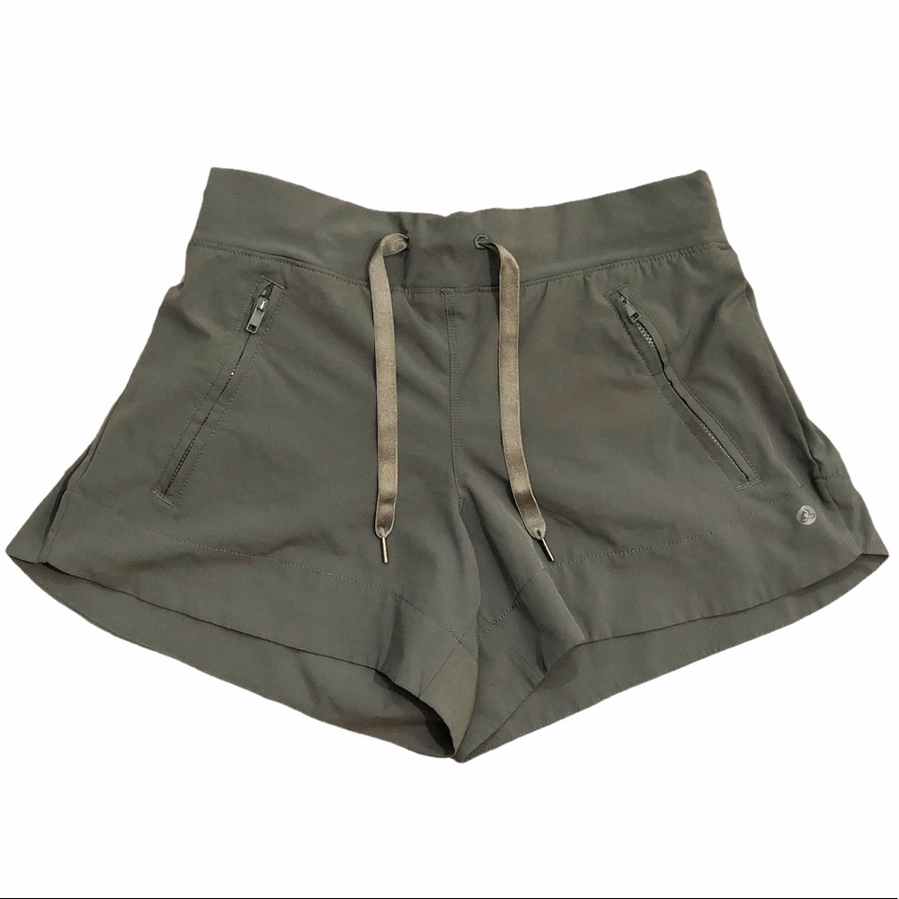 Apana Army Green Athletic Shorts S
